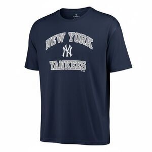 NWOT Fanatics Unisex Navy MLB New York Yankees Graphic T-Shirt - Size 2XL